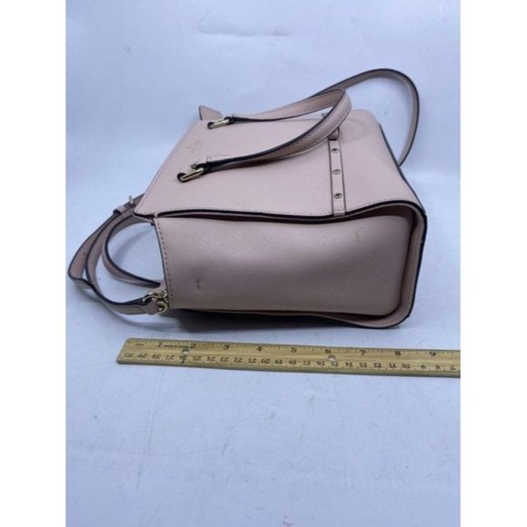 Kate Spade Unique Studded Bow Pink Leather Cross Body Bag - Picture 5 of 9